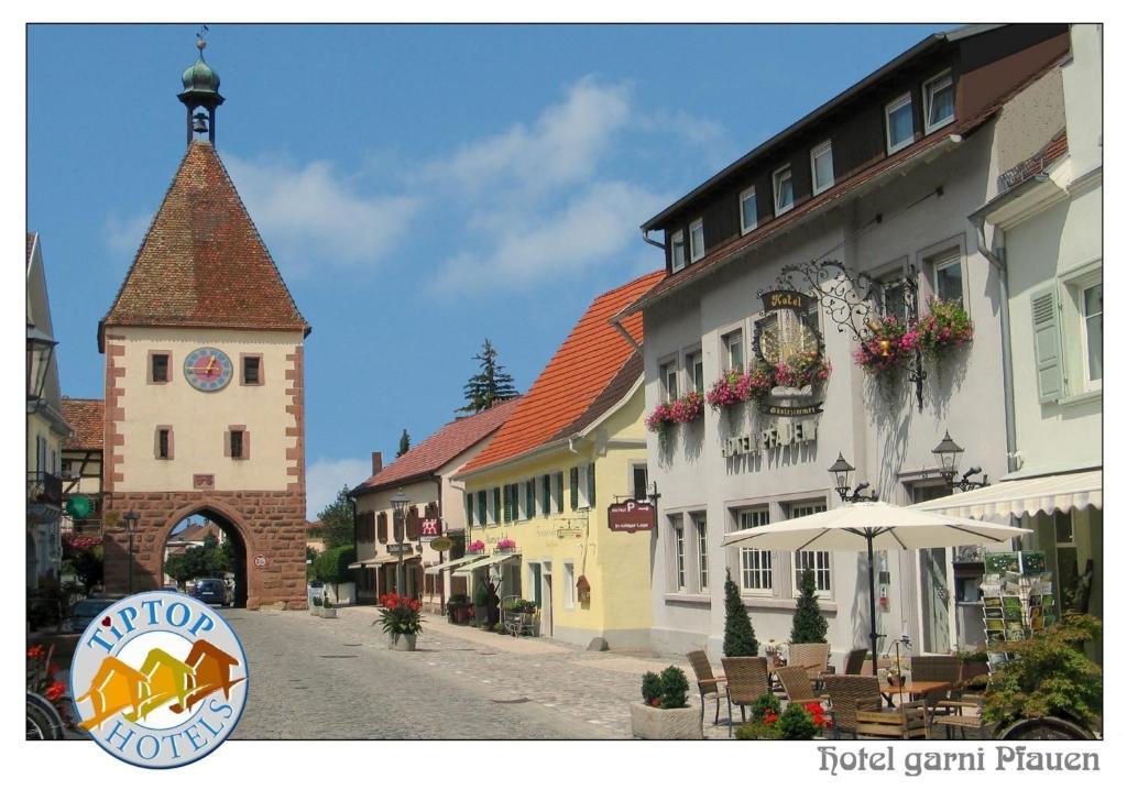 Tiptop Hotel Garni Pfauen Endingen am Kaiserstuhl Eksteriør billede